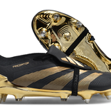 Adidas Predator Elite Fold-Over Tongue SG - Preta e Dourada