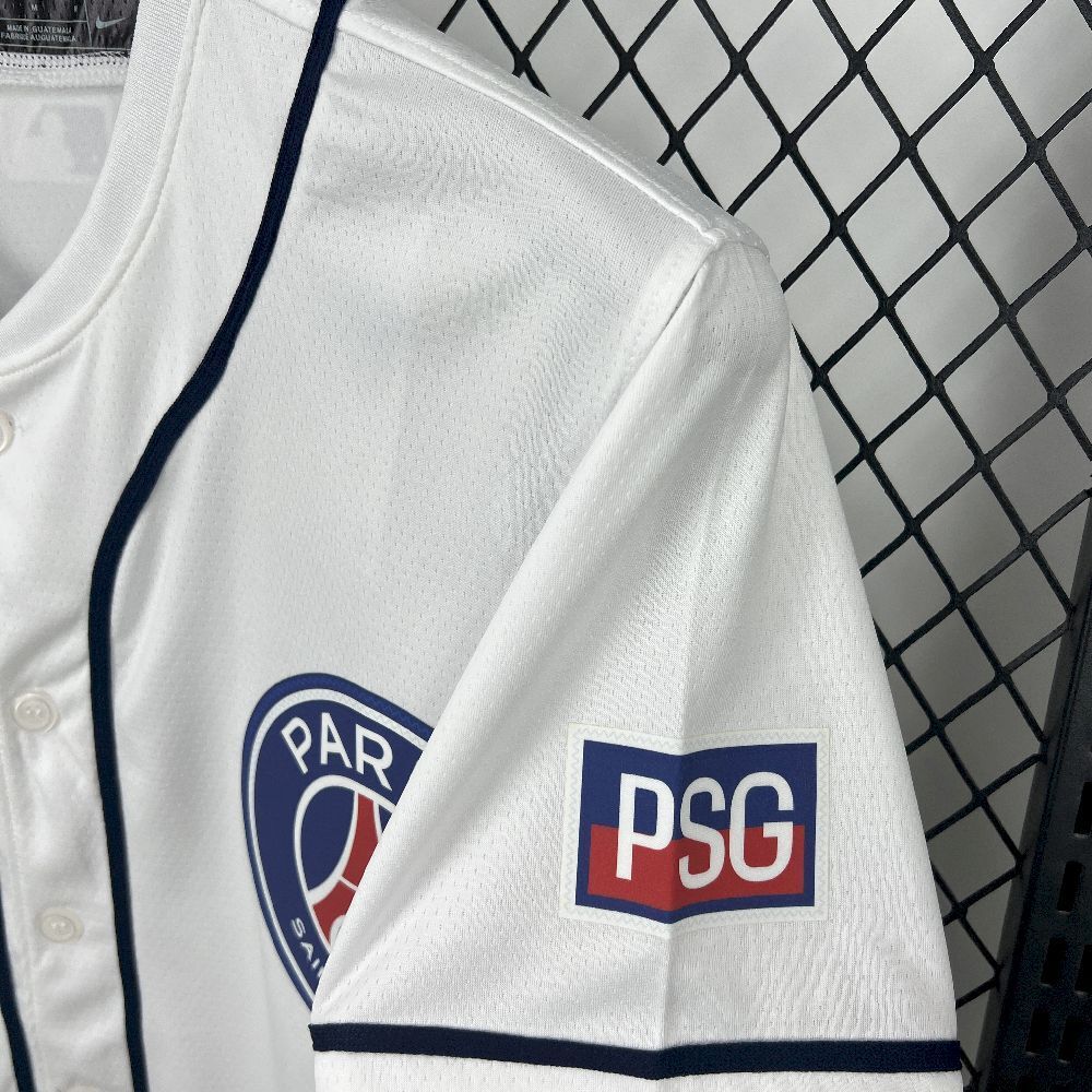 Camisa PSG 2025 MLB Nike Limited White - (Torcedor)