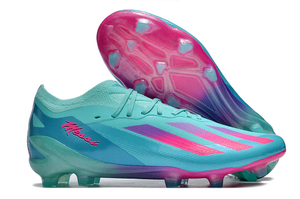Chuteira Adidas CrazyFast.1 MESSI FG (Ciano)