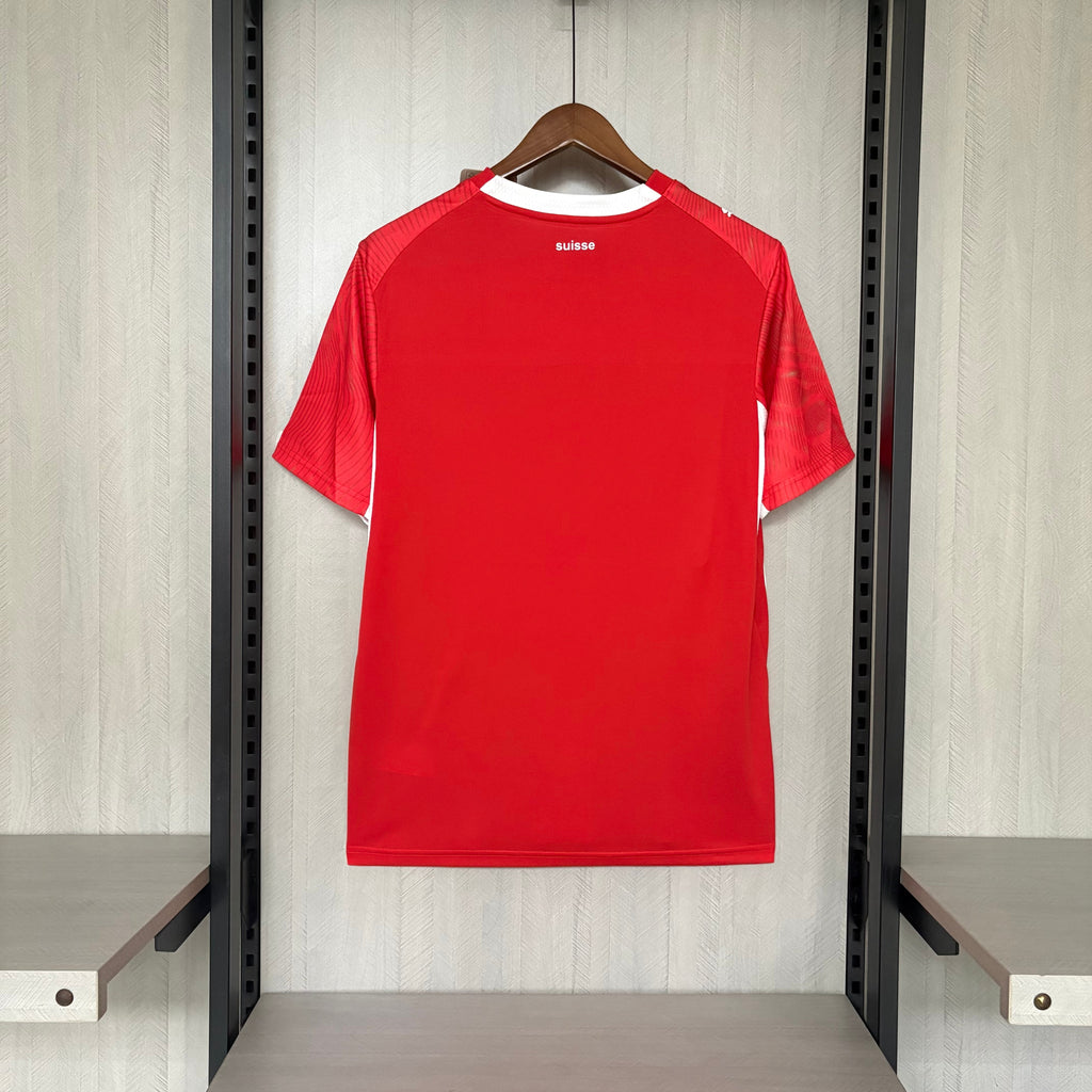 Camisa Suiça 2026 Home - (Torcedor)