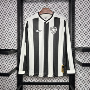 Camisa Botafogo Home Manga comprida 24/25 - Versão (Torcedor) Masculina