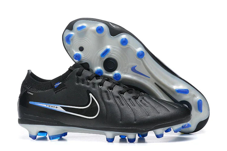 Chuteira Nike Tiempo Legend 10 FG - Preta e Azul - Shadow Pack