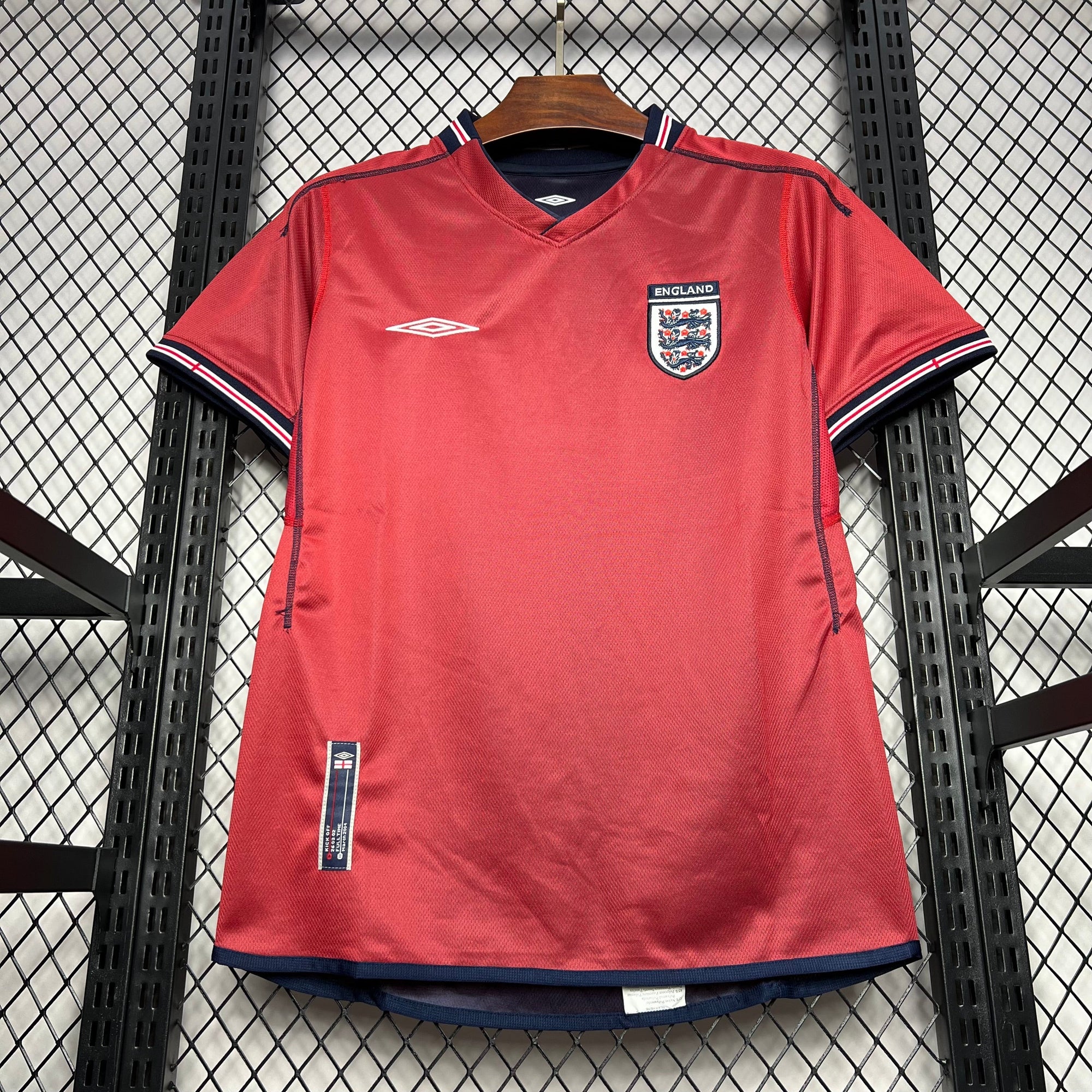 Camisa Inglaterra Away 2002 - Versão (Retrô)