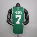 Camisa NBA Boston Celtics #7 Brown - 75° Aniversário Verde