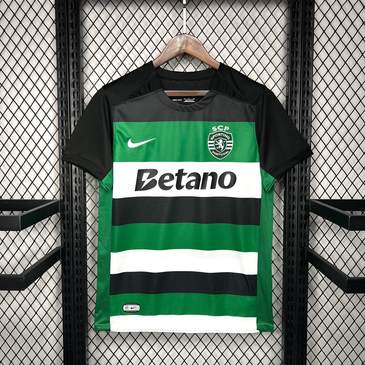 Camisa Sporting Home 24/25 - Nike (Torcedor) Masculina