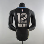Camisa NBA Memphis Grizzlies #12 Morant - Honor Edition Black