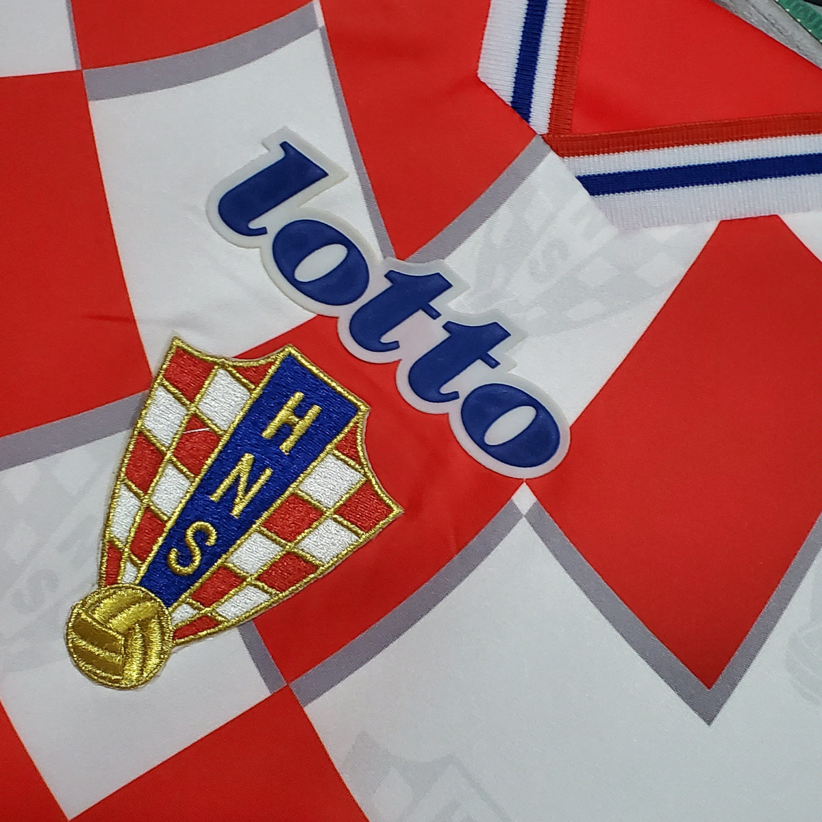 Camisa Croácia 1998 Titular - Versão (Retrô)