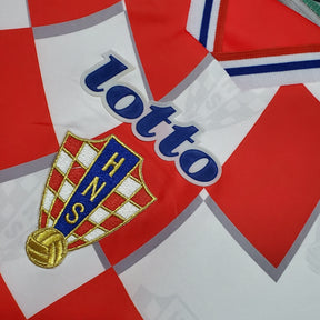 Camisa Croácia 1998 Titular - Versão (Retrô)