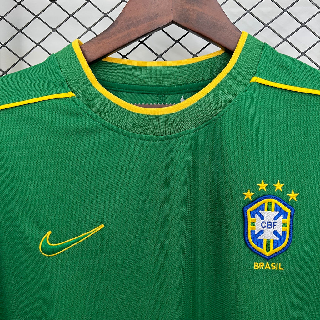Camisa Brasil 1998 Goleiro Home - (Retrô)