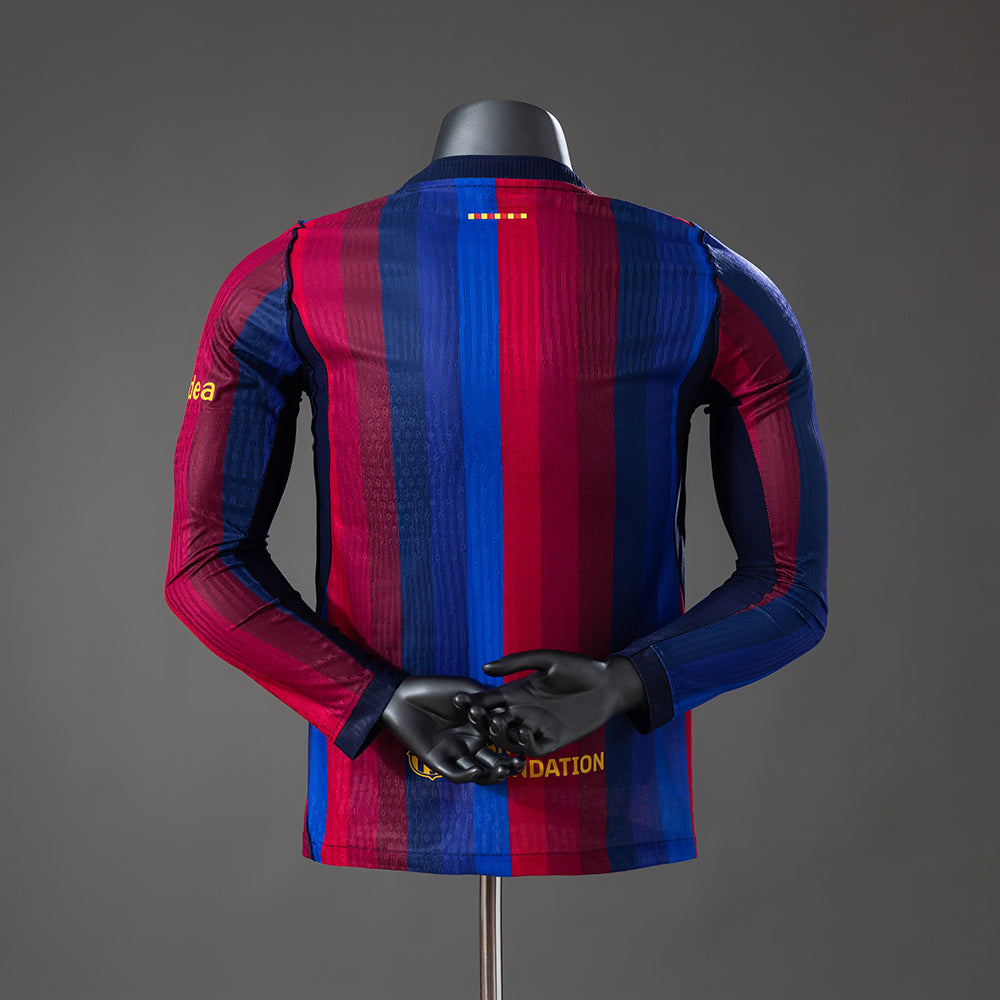 Camisa Barcelona 26/27 Home - (Jogador) Manga Longa