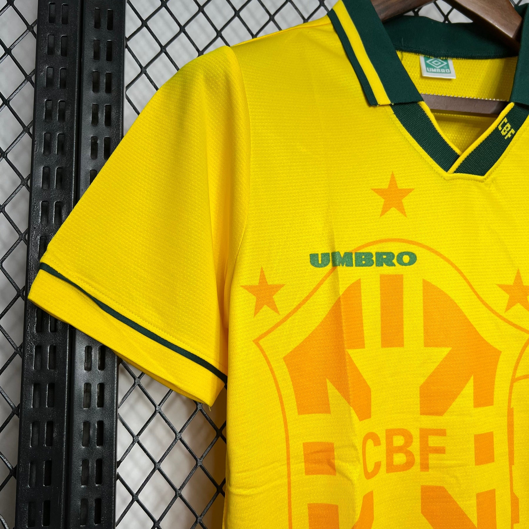 Camisa Brasil Titular 1994 - Versão (Retrô)