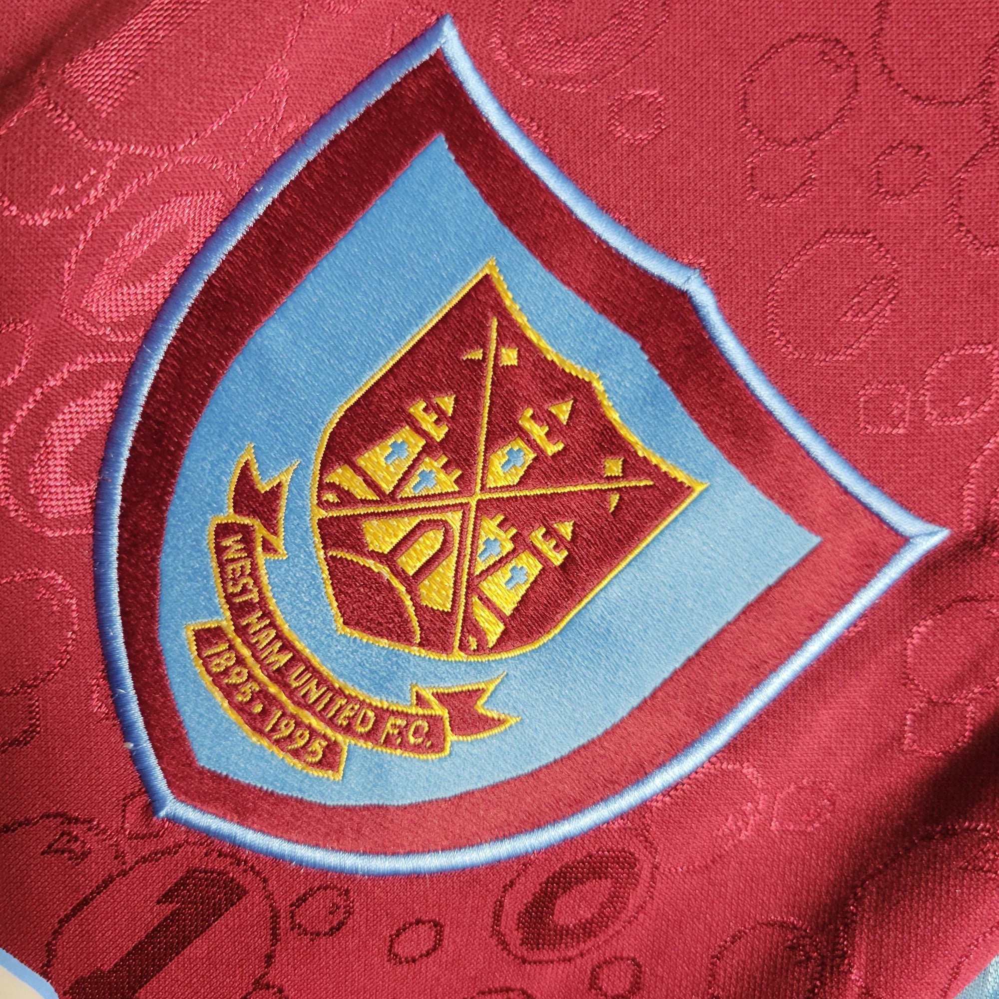 Camisa West Ham Titular 95/97 - Versão (Retrô)