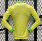 Camisa Brasil 2024 Home - (Jogador) Manga Longa