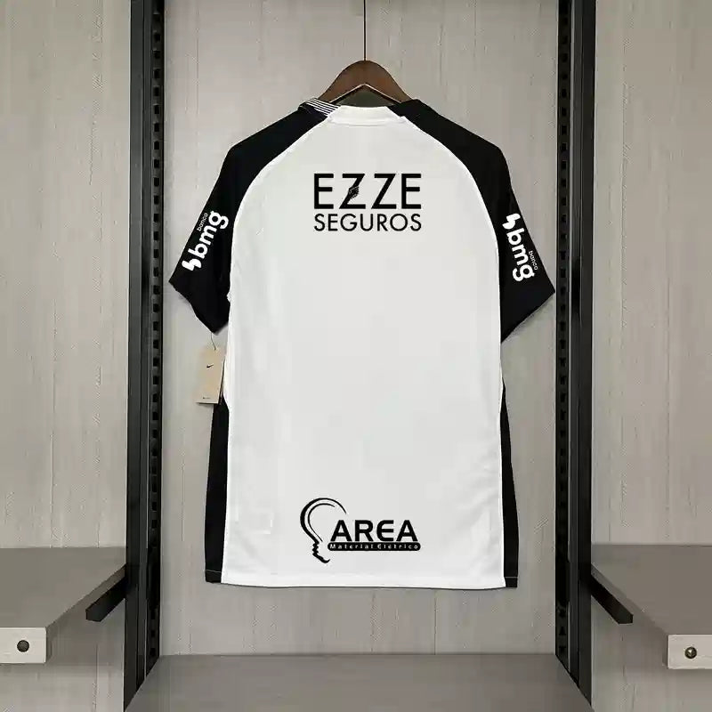 Camisa Corinthians 2025 Home (Todos os Patrocínios) - (Torcedor)
