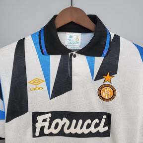 Camisa Inter de Milão Reserva 92/93 - Versão (Retrô)