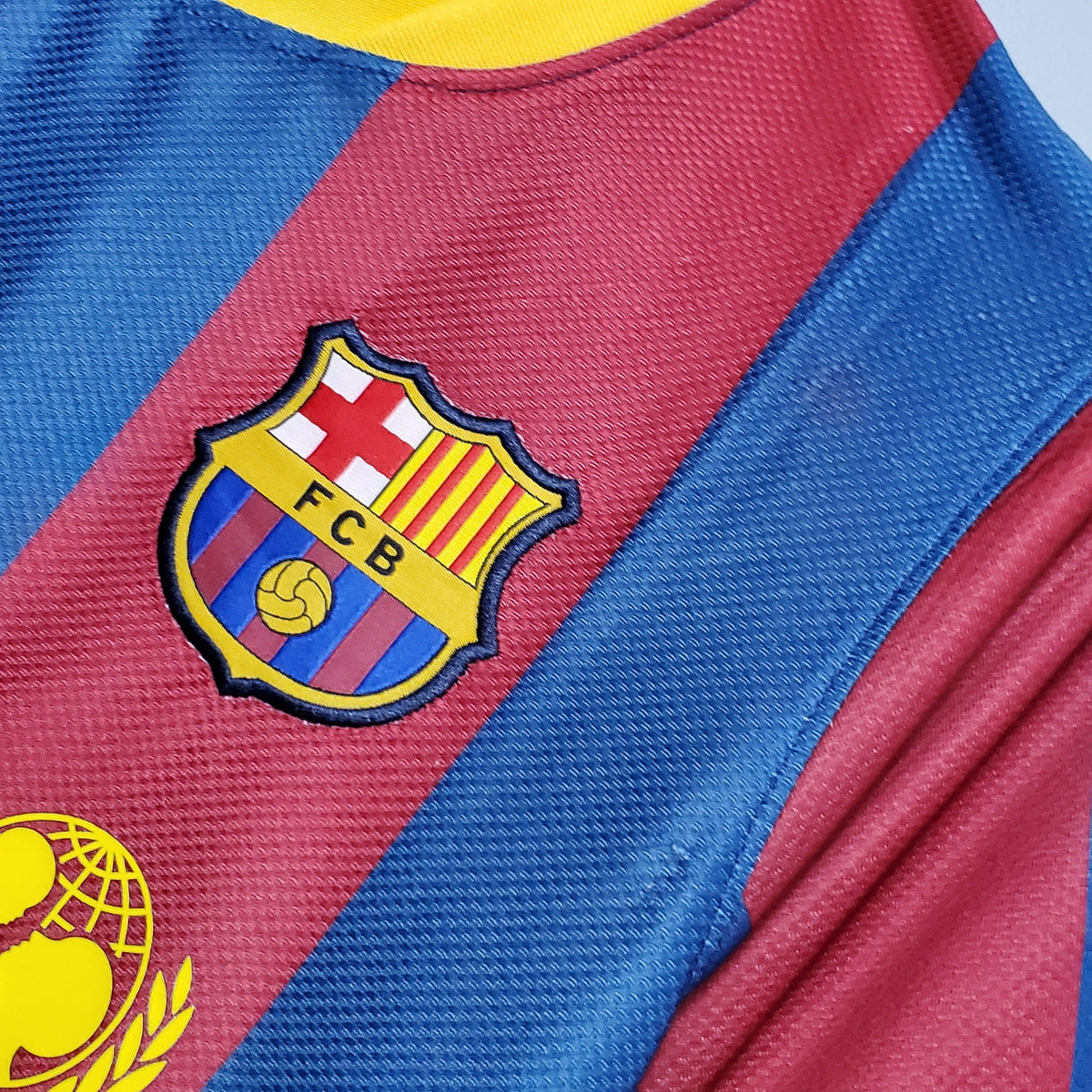 Camisa Barcelona Titular 10/11 - Versão (Retrô)