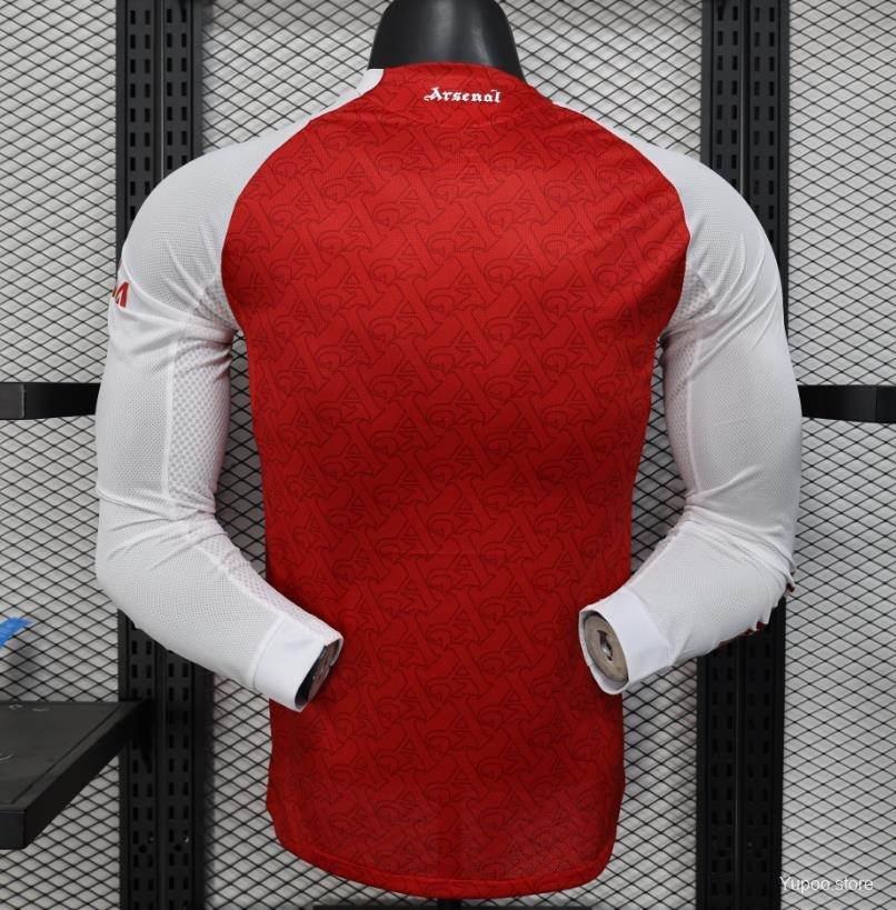 Camisa Arsenal 25/26 Home - (Jogador) Manga Longa