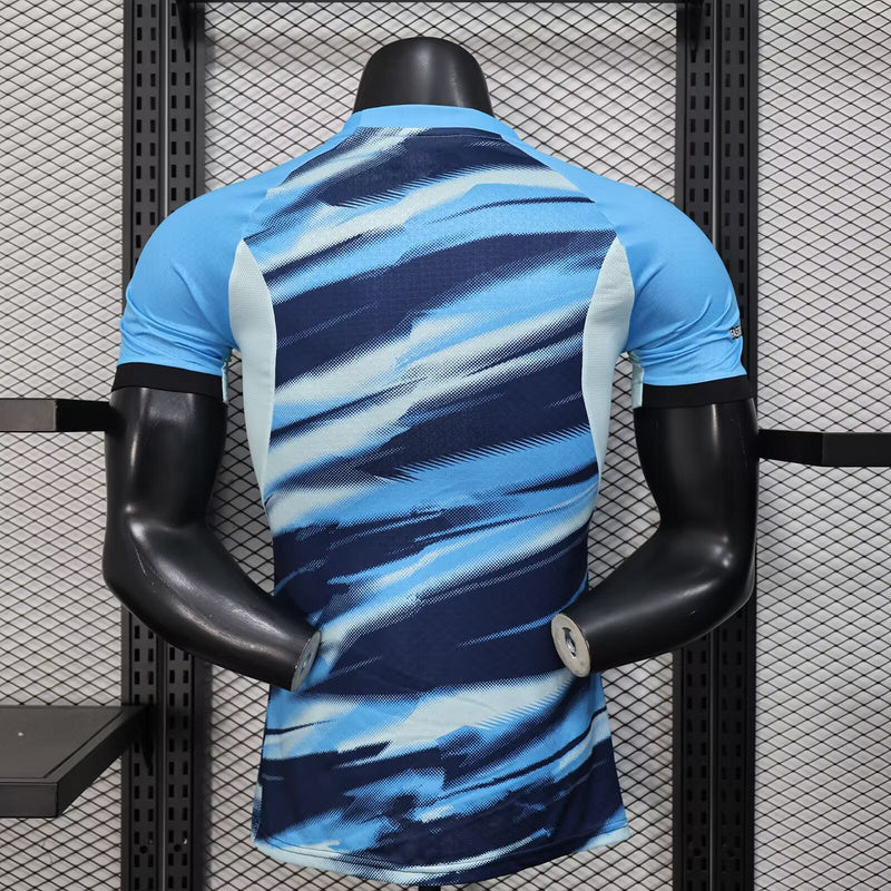 Camisa Olympique de Marseille 25/26 Edição Faster OM Blue - (Jogador)