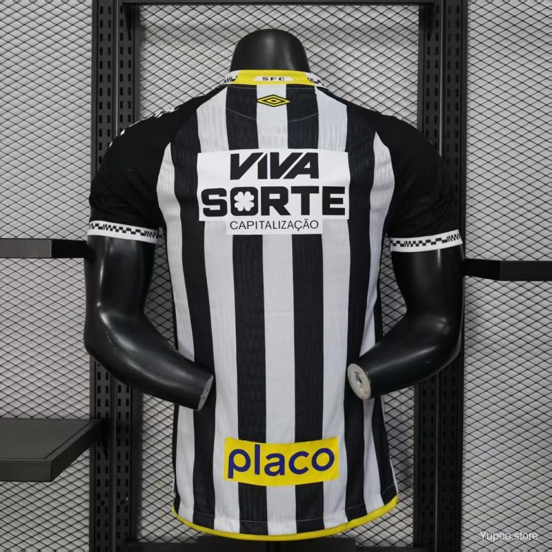 Camisa Santos 2025 Away (Todos os Patrocínios) - (Jogador)