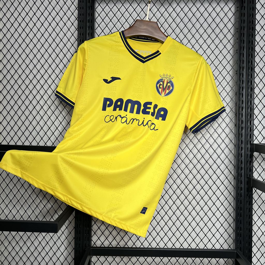 Camisa Villareal Home 24/25 - (Torcedor) Masculina