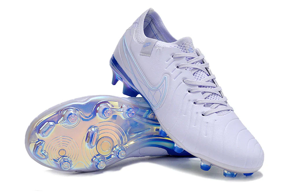 Chuteira Nike Tiempo Legend 10 FG - Branco Gelo