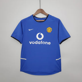 Camisa Manchester United Reserva 02/04 - Versão (Retrô)