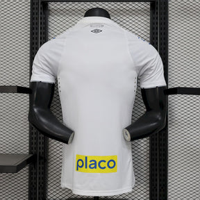 Camisa Santos Home 24/25 - Versão (Jogador) - Completa Com Patrocínio