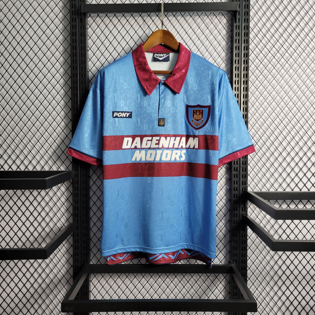 Camisa West Ham Reserva 95/97 - Versão (Retrô)