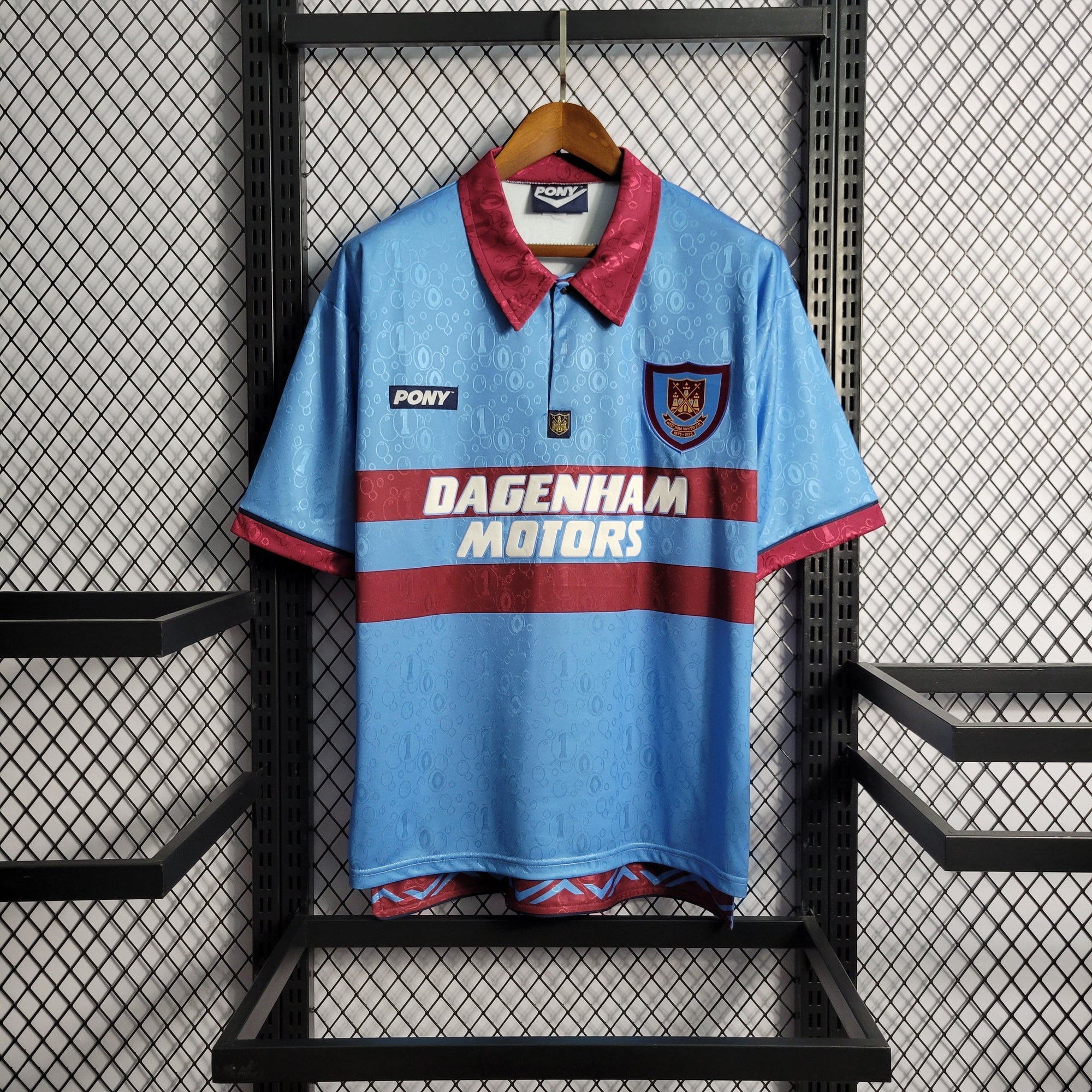 Camisa West Ham Reserva 95/97 - Versão (Retrô)