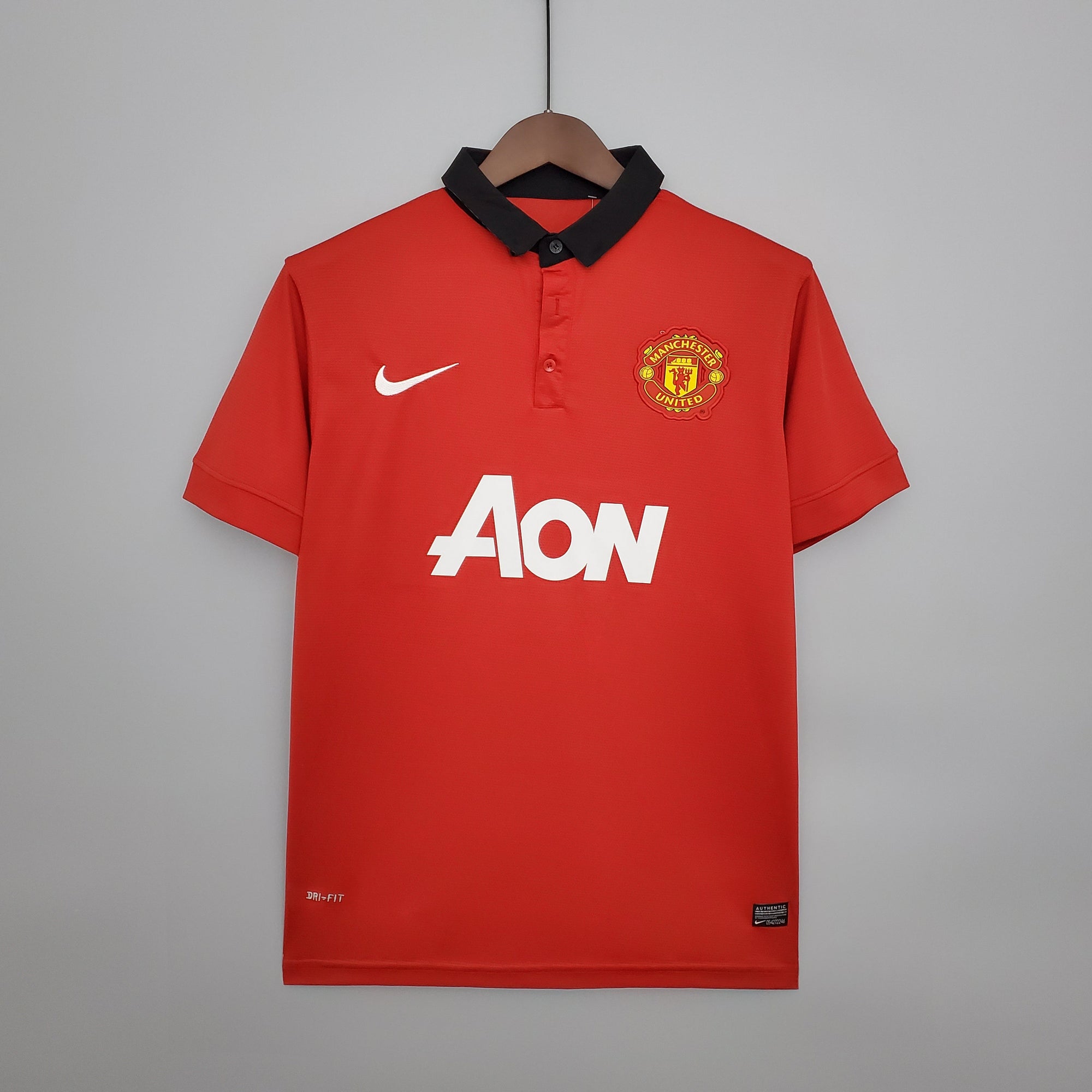 Camisa Manchester United Titular 13/14 - Versão (Retrô)