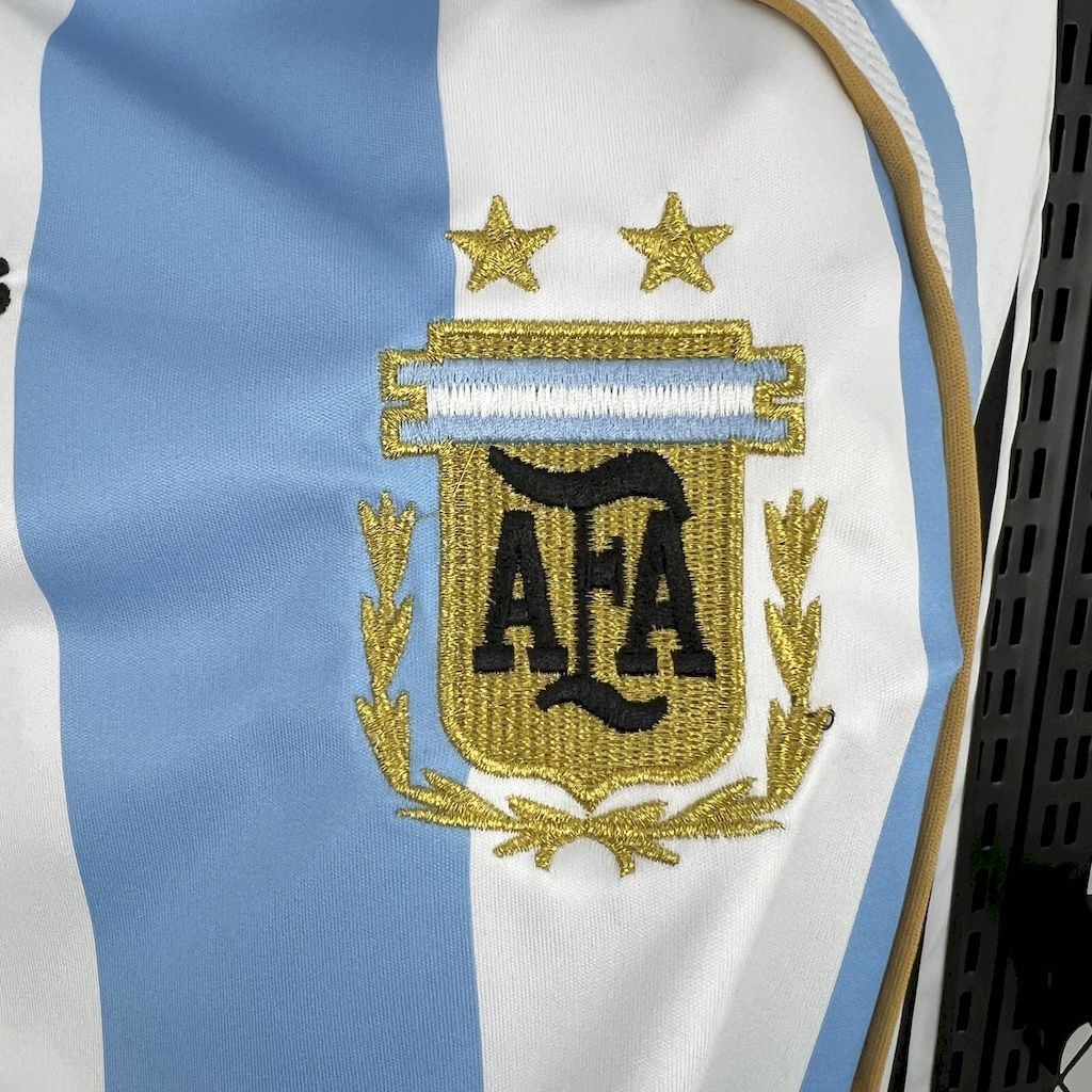 Camisa Argentina 2006 Home - (Retrô) Manga Longa