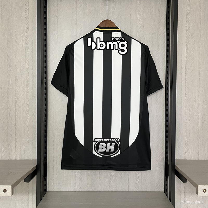 Camisa Atlético-MG 2025 Home (Todos os Patrocínios) - (Torcedor)