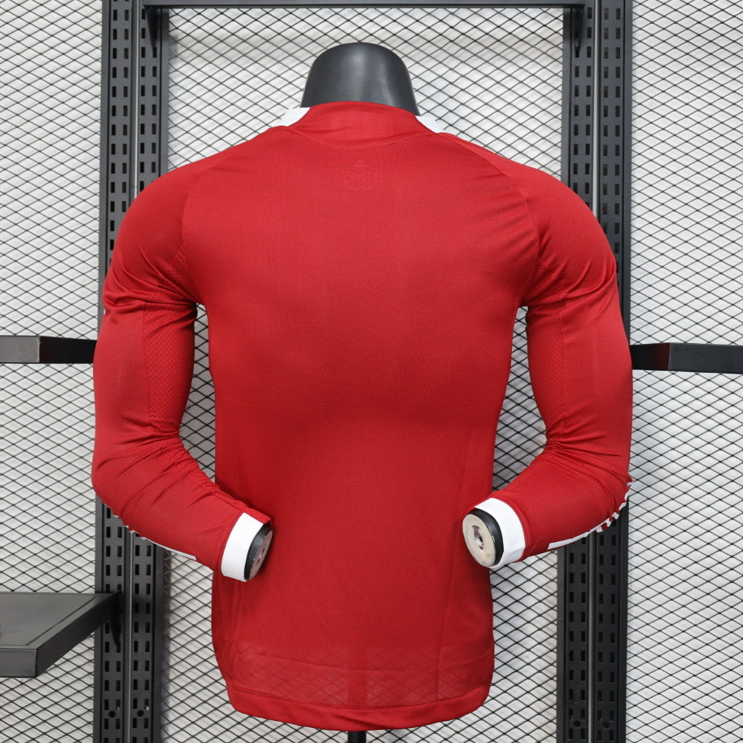 Camisa Liverpool 25/26 Home - (Jogador) Manga Longa