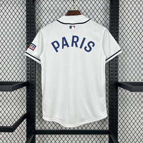 Camisa PSG 2025 MLB Nike Limited White - (Torcedor)