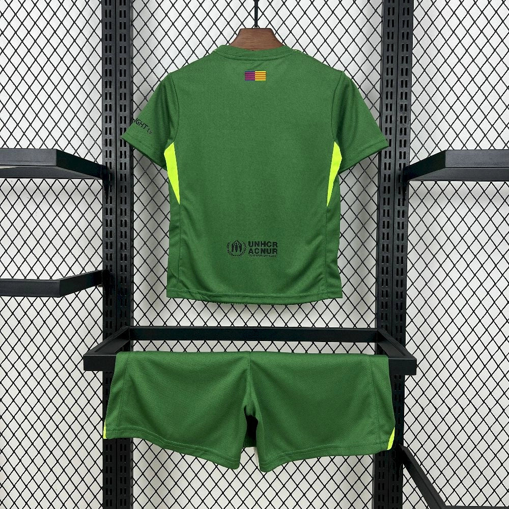 Kit Infantil Barcelona 25/26 Goleiro Home