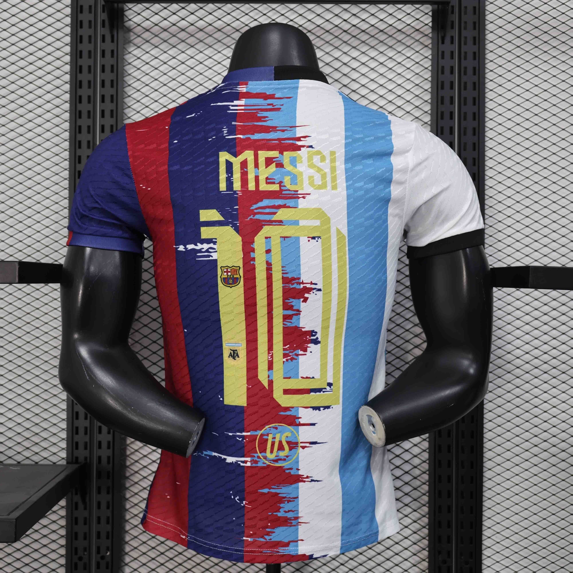 Camisa Barcelona x Argentina 25/26 (Messi) - (Jogador)