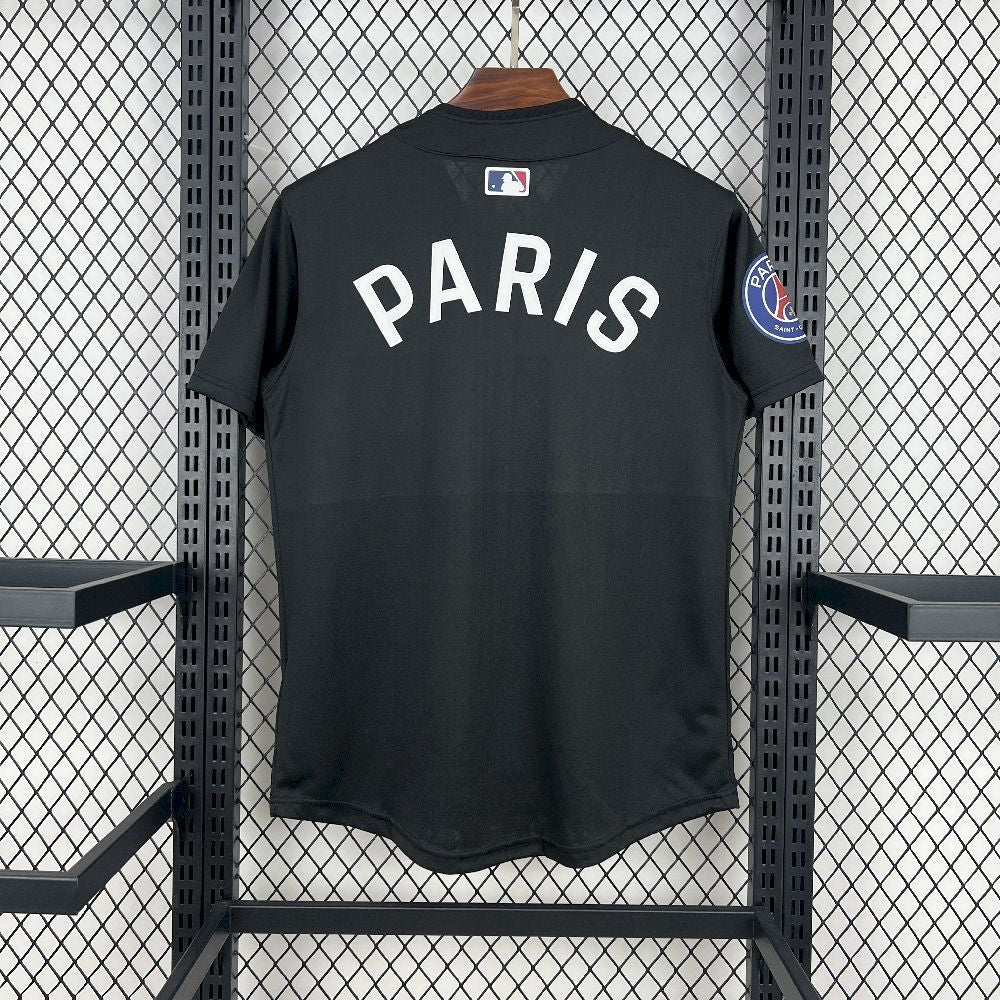 Camisa PSG 2025 MLB Nike Limited Black - (Torcedor)