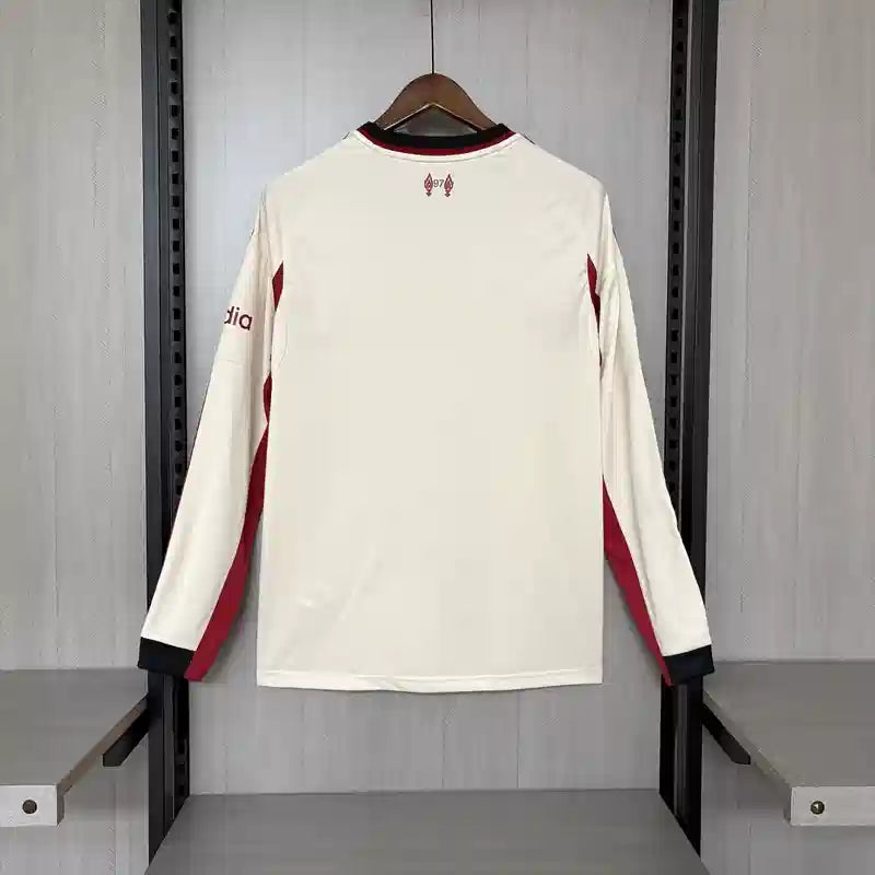 Camisa Liverpool 25/26 Away - (Torcedor) Manga Longa