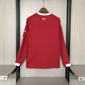 Camisa Liverpool 25/26 Home - (Torcedor) Manga Longa
