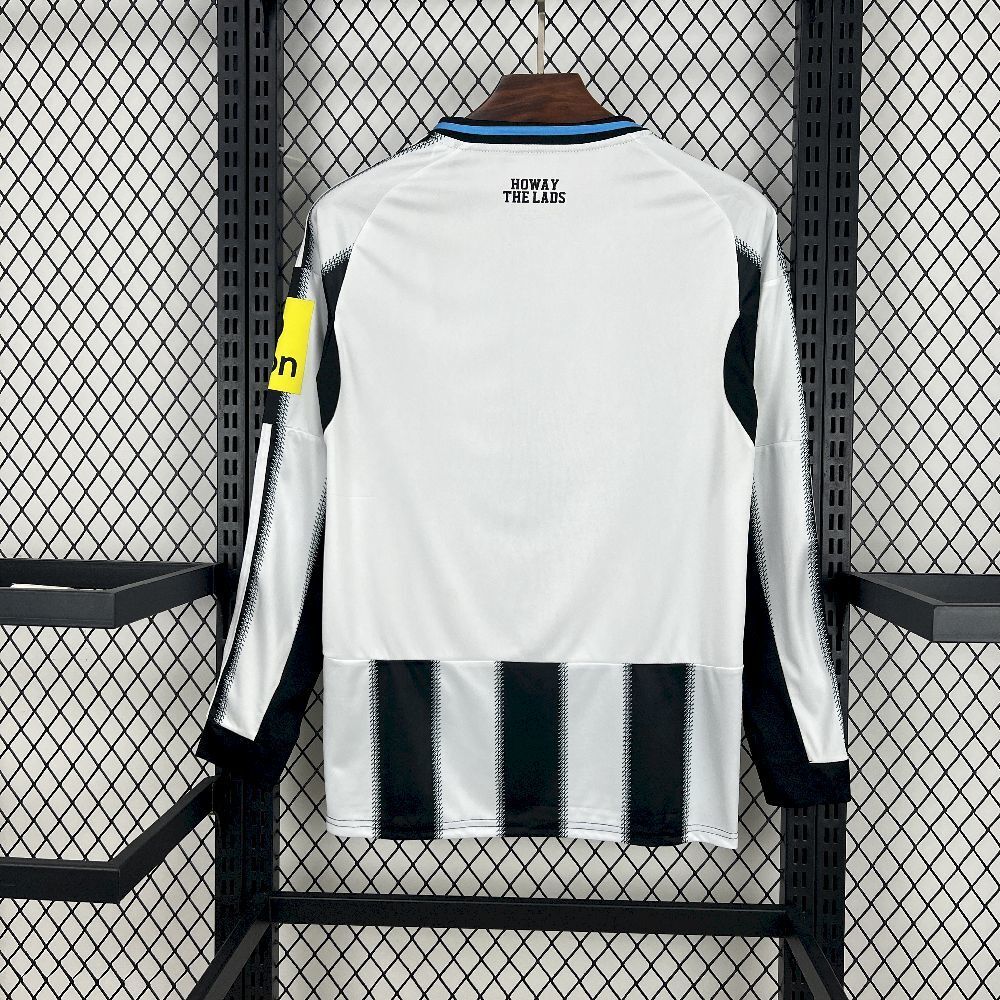 Camisa Newcastle 25/26 Home - (Torcedor) Manga Longa