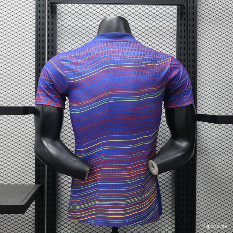 Camisa Barcelona 25/26 Pré-Jogo Home - (Jogador)