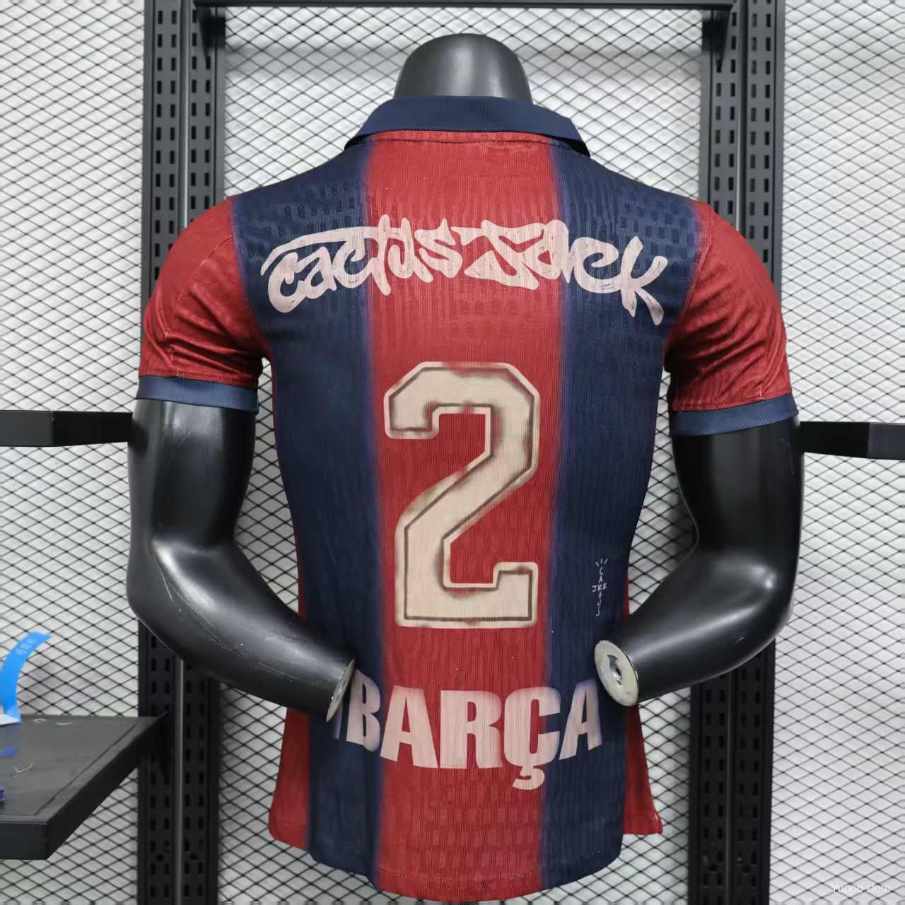 Camisa Barcelona 25/26 Edição Especial (Cactus Jack) - (Jogador)