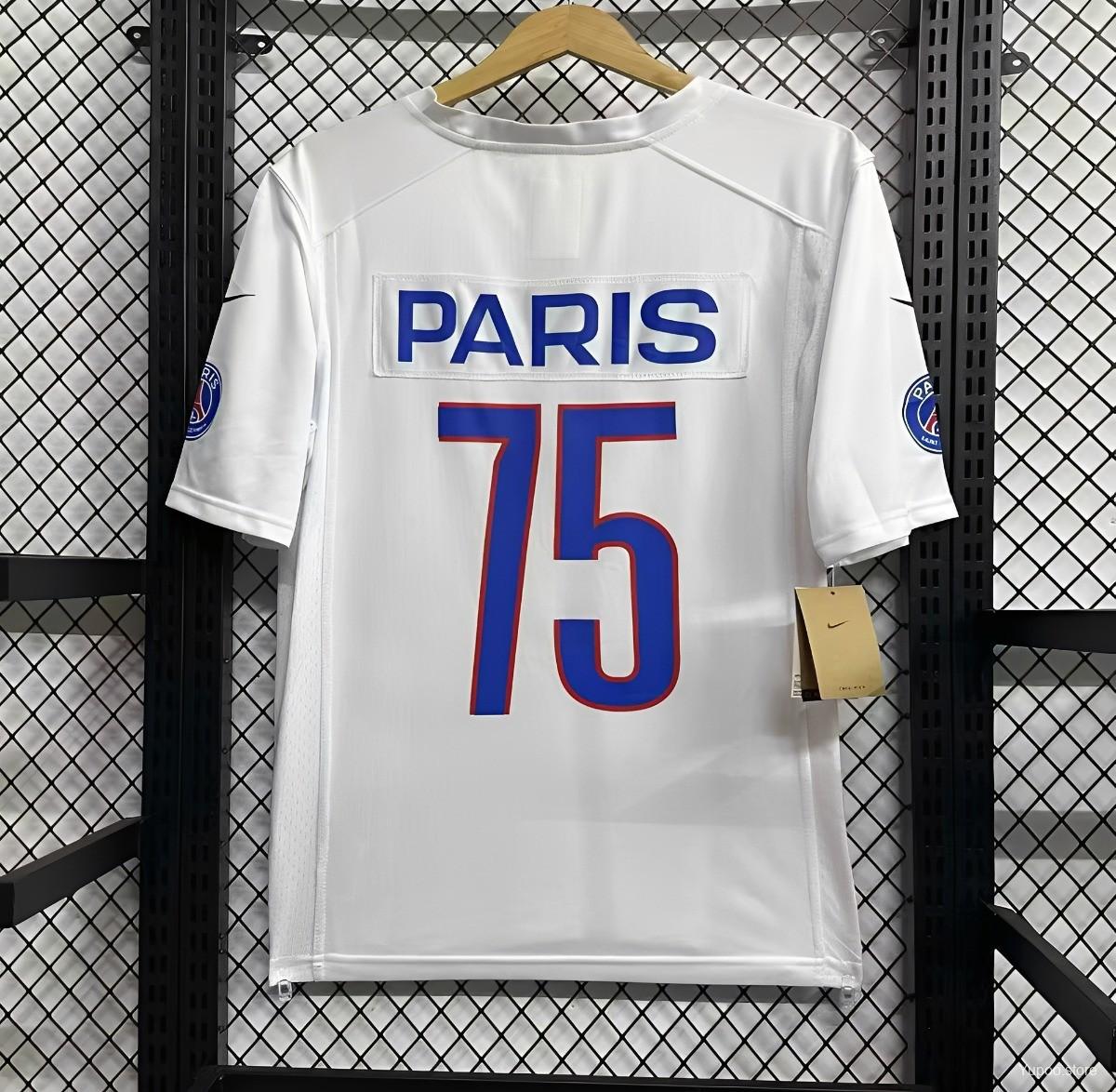 Camisa PSG 2025 Nike NFL Game Road - (Torcedor)