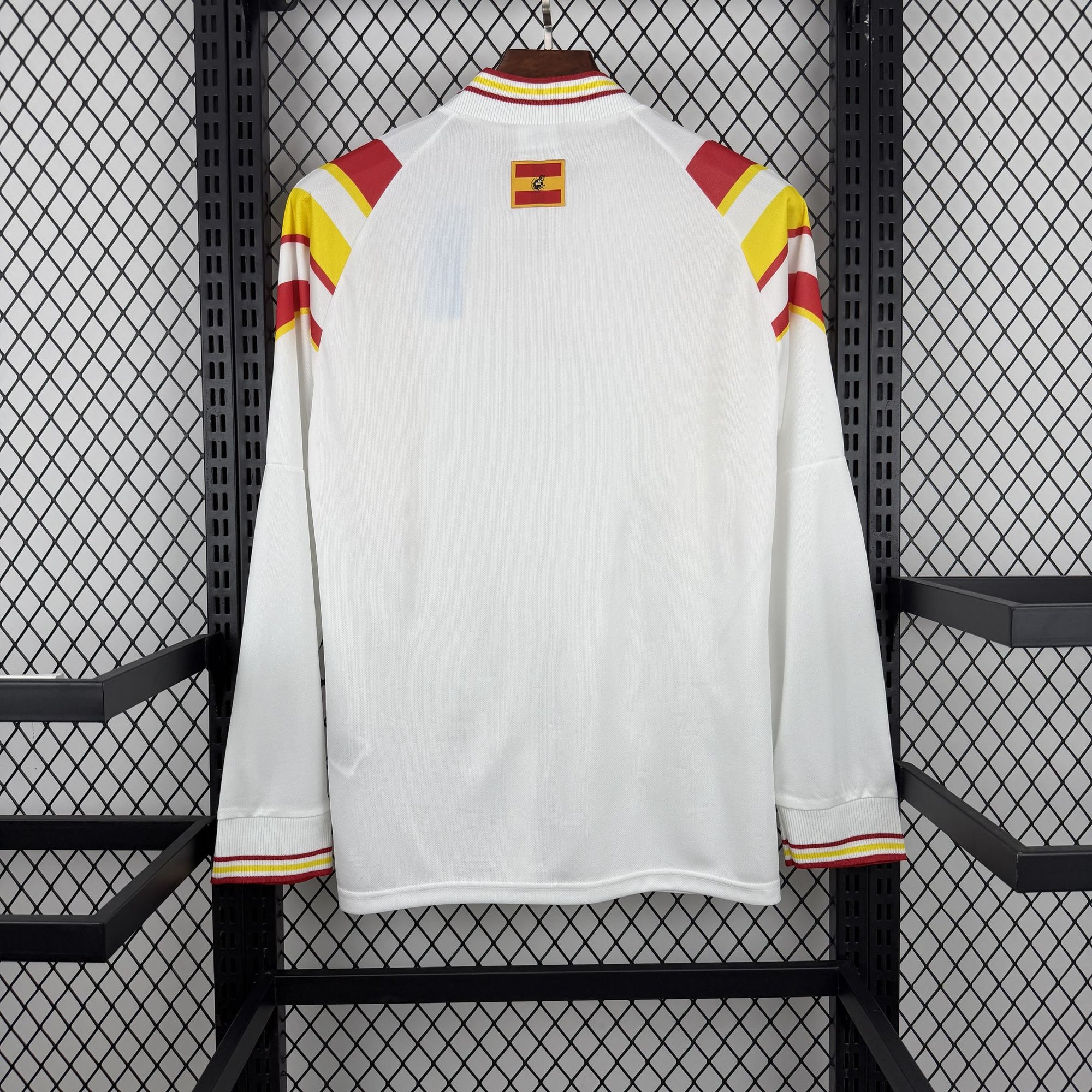 Camisa Espanha 1996 Away - (Retrô) Manga Longa
