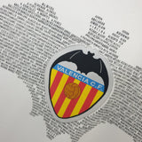 Camisa Valencia Titular 09/10 - Versão (Retrô)