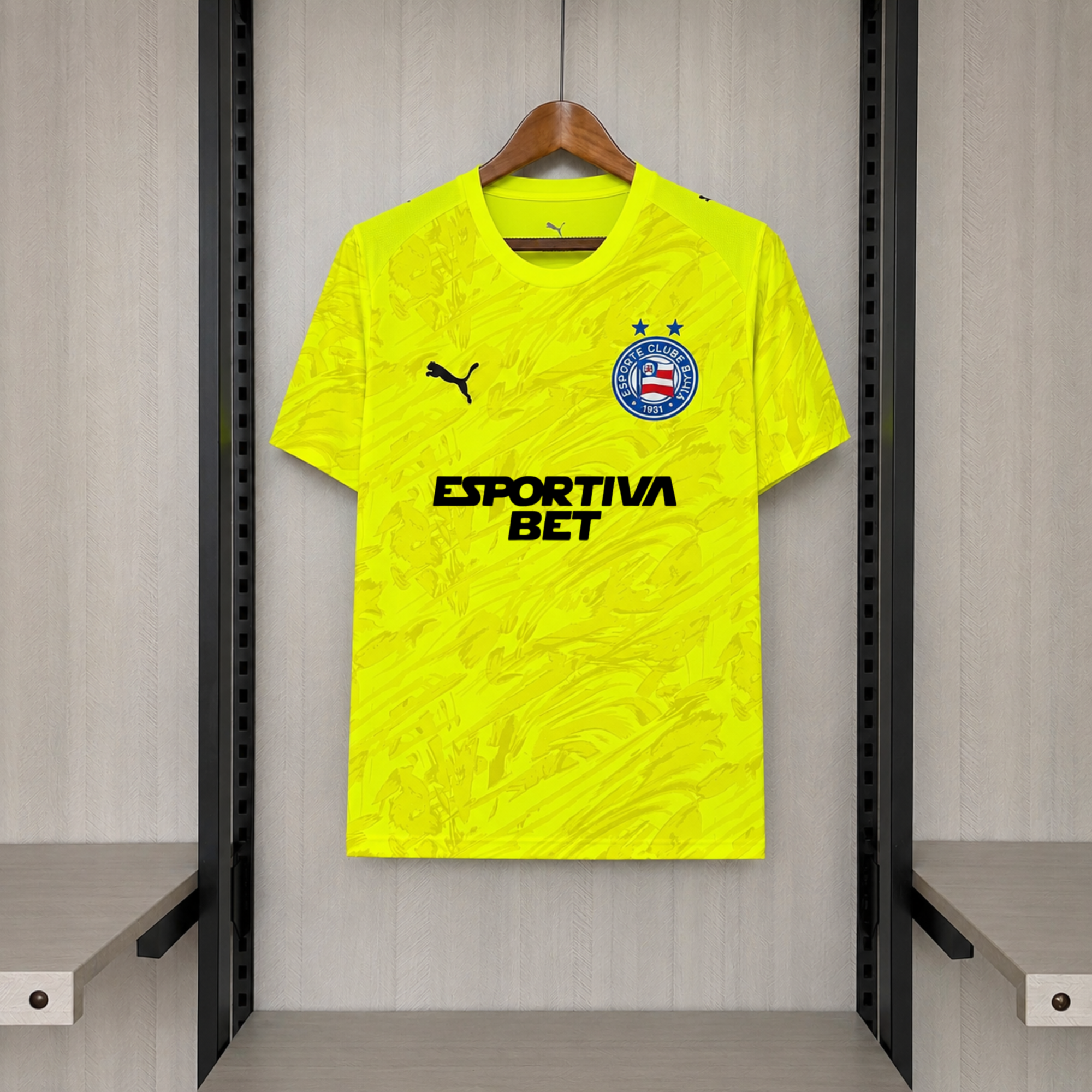 Camisa Bahia 2026 Goleiro (Com Patrocínio) - (Torcedor)