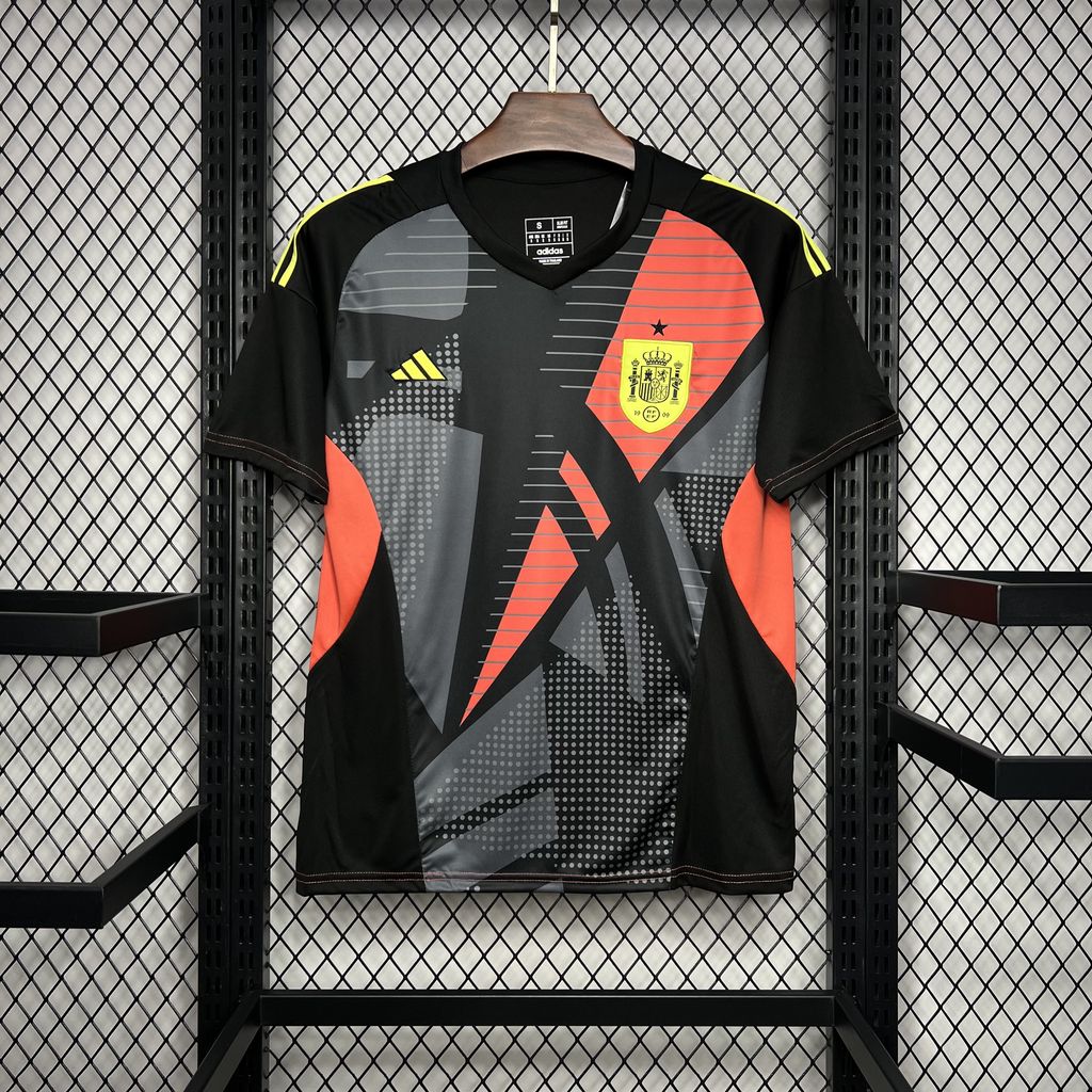Camisa Espanha Goleiro 24/25 - Versão (Torcedor) Masculina
