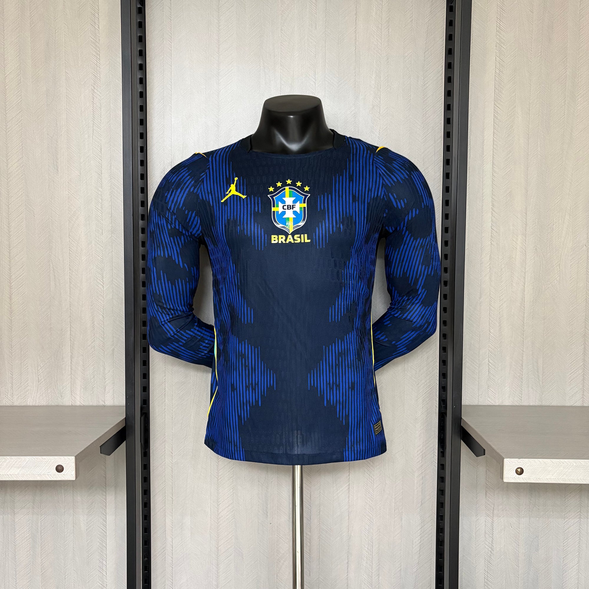 Camisa Brasil 2026 Away - (Jogador) Manga Longa