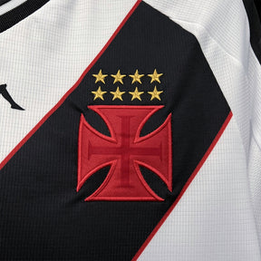 Camisa Vasco da Gama Branca Kappa 24/25 - Versão (Torcedor) Masculina