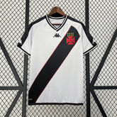 Camisa Vasco da Gama Branca Kappa 24/25 - Versão (Torcedor) Masculina